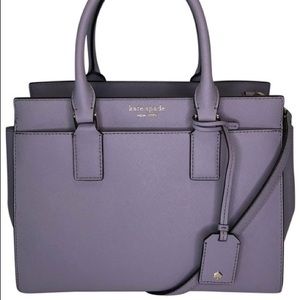 Kate Spade Cameron Satchel in Icy Lavender